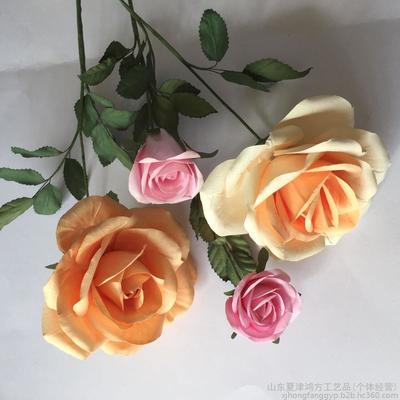 紙藝馨香 山東夏津鴻方工藝品，定制玫瑰紙花與香薰的藝術交融